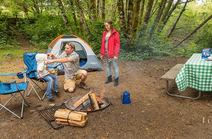 Camping with Dad
