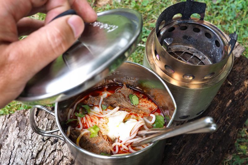Solo Stove Camp Stove Cooking Food