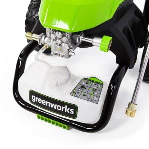 Greenworks 2000-PSI Soaping