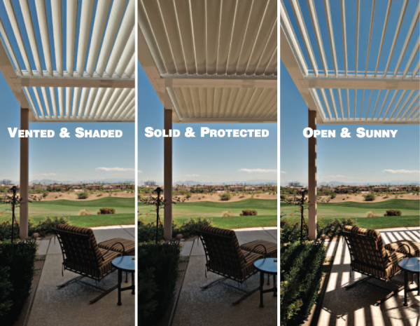 Louvered Roof Levels