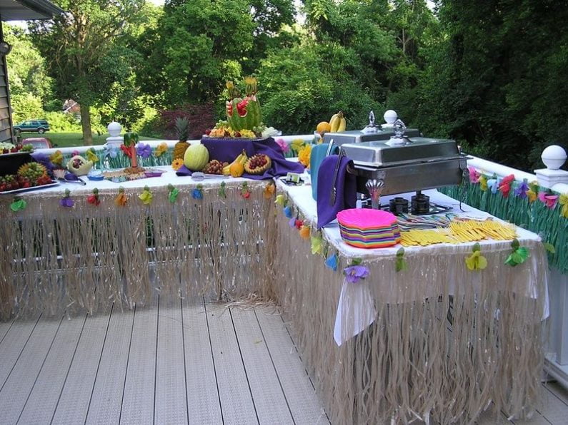 Backyard Luau Backyard Birthday Party Ideas for Adults