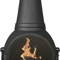 Blue Rooster Prairie Fire Chiminea