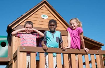 Older Kids on Playset