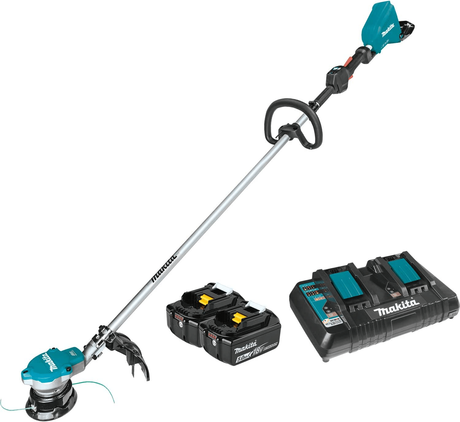 Makita lithium ion battery power string trimmer
