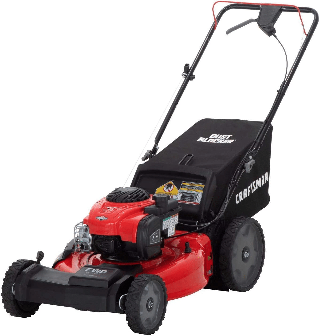 Craftsmand self propelled budget lawn mower for hills