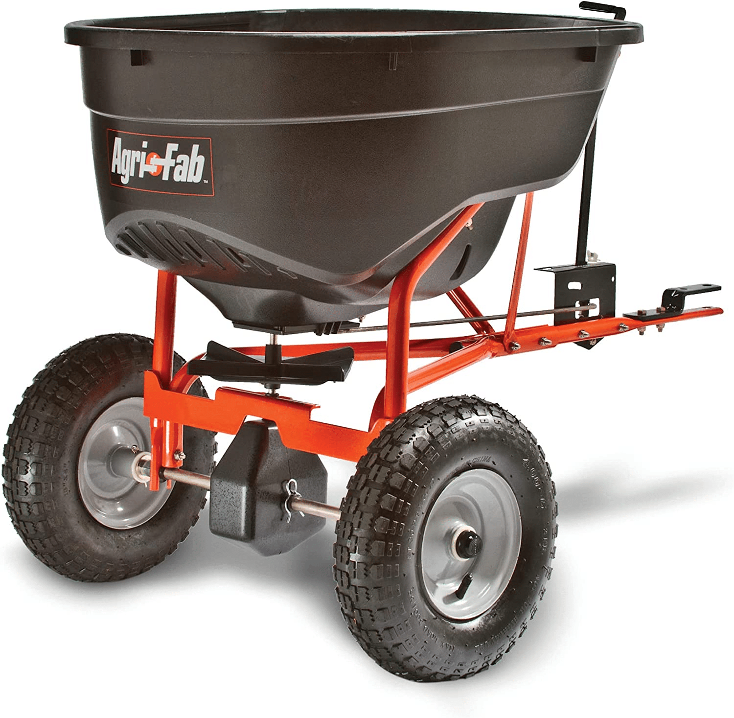 Best high-capacity Agri-Fab Tow Behind broadcast spreader