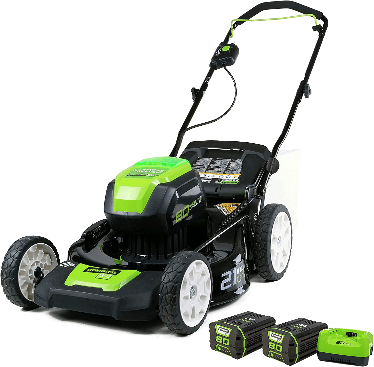 A powerful electric lawn mower designed specifically for hilly terrain, the best lawn mower for hills