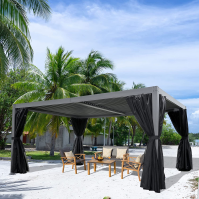 Our Review of the Domi Outdoor Living Louvered Pergola